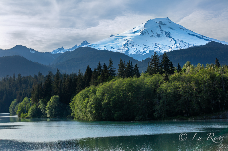 Mount Baker at Baker Lake Washington | Lu Ross Photography Mount Baker at Baker Lake Washington