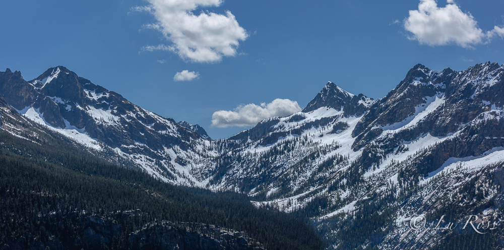 Washington Pass Overlook | Lu Ross Photography Washington Pass Overlook Pano